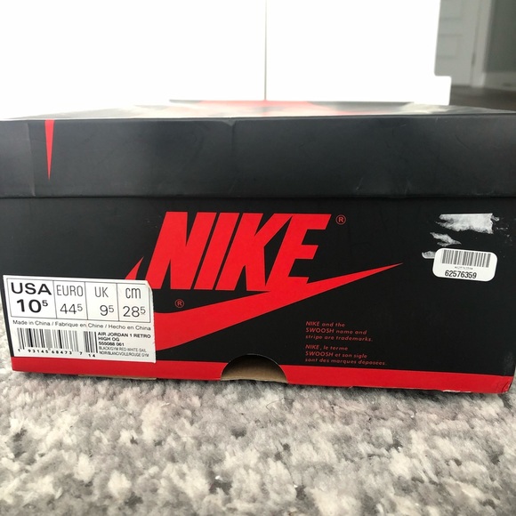 Air Jordan 1 Gym Red - Picture 4 of 8